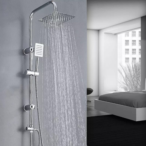 Shower kit twin head - twin, mixer