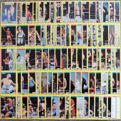 Wwf merlin gold series - series, 2