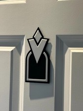 Skyrim Quest Entrance Marker - Door Sign - Elder Scrolls Decor - Small (7.5cm)