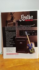LESLIE GUITAR AMPLIFIERS PRINT
