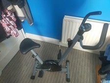 V-fit CY004 FSCY Fit-Start Exercise Bike |  5-function Exercise Monitor Black