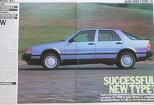 Original 1985 Autocar extracted mag road tests: SAAB 9000 TURBO 16