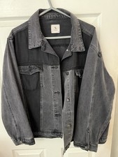 TU Women's Black Denim Jacket Size 20