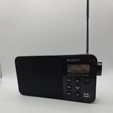 Sony XDR-S40DBP Portable Digital FM/DAB Radio In Black Fully Working VGC