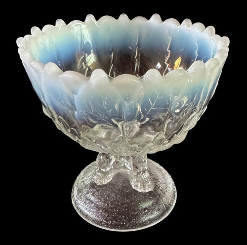 Fenton opalescent leaf pattern - fenton,