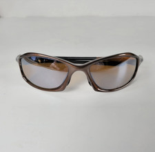 Oakley Hatchet Sunglasses Brown Titanium Iridium O-luminum Lens Retired Vtg