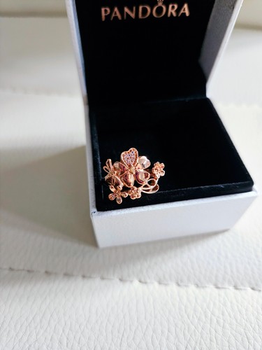 New discontinued pandora rose - new,