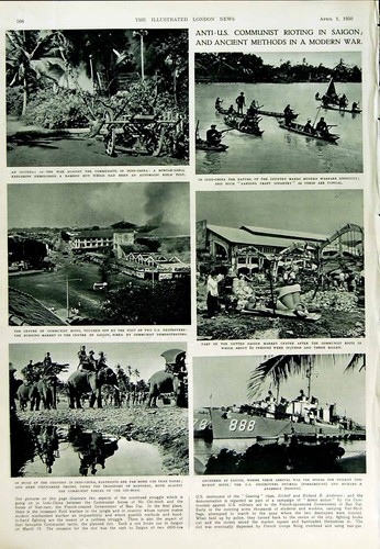 Old vintage print 1950 - old,