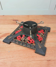 Vintage Cast Iron Painted