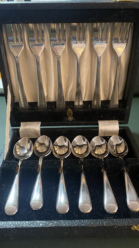 Vintage boxed s a silver - vintage,