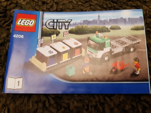 Lego city 4206 recycling truck - city,
