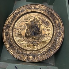 Vintage England Ship Brass