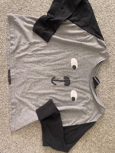 Lazy oaf grey and black - lazy, raglan
