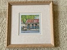 Vintage framed print by Jill