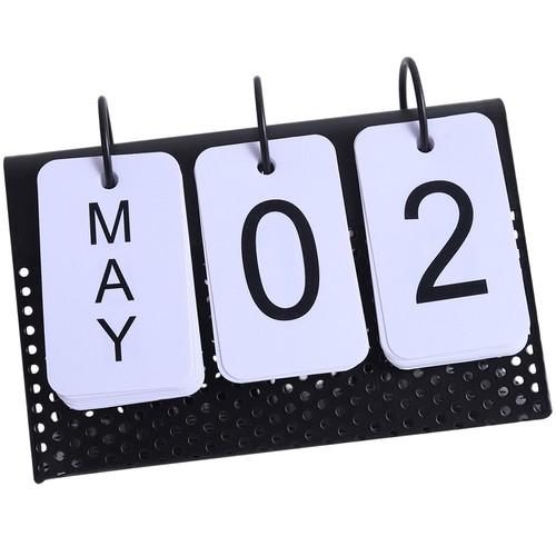 Standing desk calendar - desk,