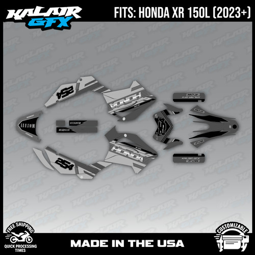 Graphics decal kit for honda - kit,