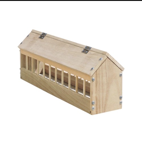 Pigeon wooden feeder - pigeon, 24”