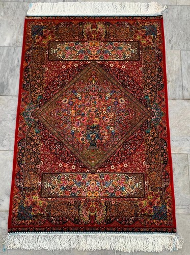 3x4 silk floral multicolor - 3x4,