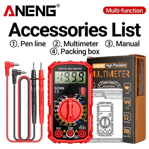 Sz308 digital multimeter - multimeter, ac/dc