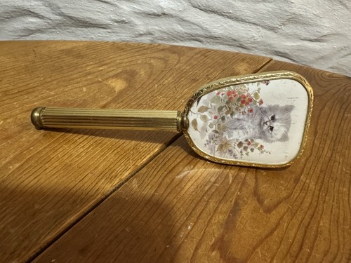 Vintage vanity style hairbrush - vintage,