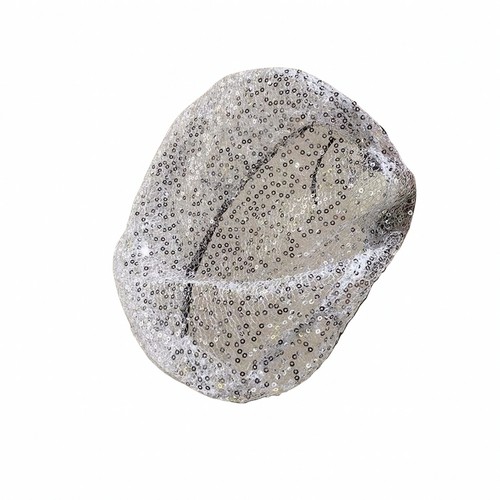 Sequin beret hat - sequin,