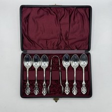 Antique EPNS Teaspoon Set With