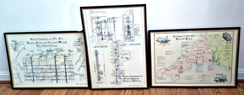 Framed drawings of - drawings,
