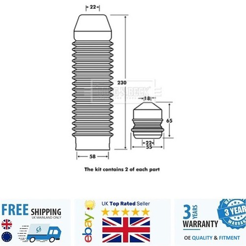 Shock absorber dust cover - dust,