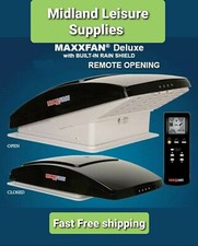 MAXXAIR MAXXFAN SMOKE  TOP DELUXE ROOF VENT FAN campervan motorhome caravan 