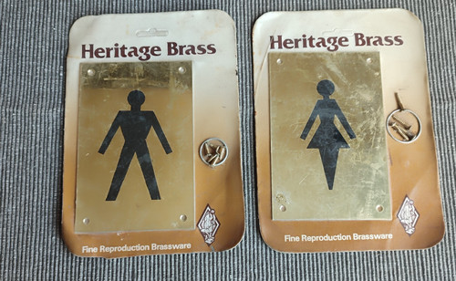 Vintage heritage brass toilet - vintage,