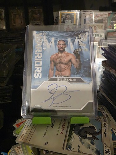 2025 sean strickland topps - sean, ufc