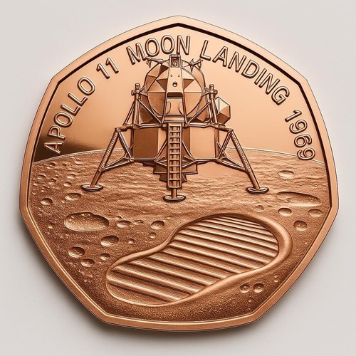 Apollo moon landing - landing, 1969
