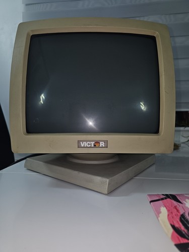 Victor crt monitor retro - crt,