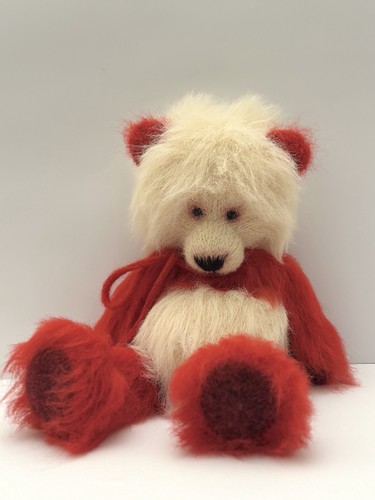 Panda teddy bear handmade - panda,