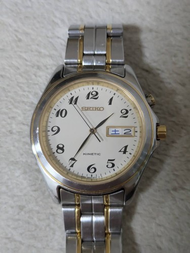 Seiko kinetic 5m43 0a10 - seiko, 5m43-0a10