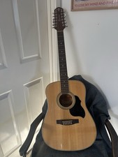 Crafter 12 string guitar Acoustic perfect condition + case