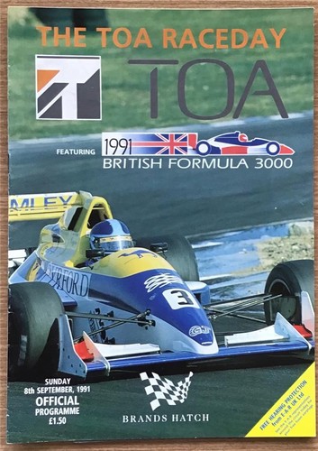 Brands hatch sept 1991 - 1991, toa