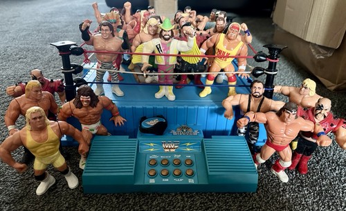 Wwf vintage wrestling figures - wwf,