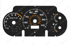 Honda Civic EP2 Carbon Dial Cards 8 Colours Gauges
