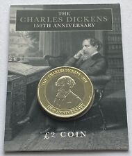 2020 £2 Coin Charles Dickens 150th Anniversary, Two Pound BUNC Ltd. Ed (M3949)