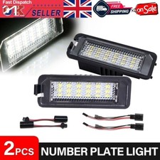 2x LED Number Plate Light VW