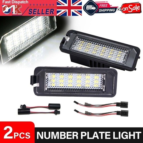 Led number plate - 2x, light