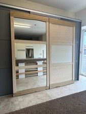 Shaker Light Maple Sliding