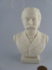 Antique parian bust of