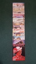 Majesty Magazine. The Monthly Royal Review Volume 6. All 12 Issues 1985/1986