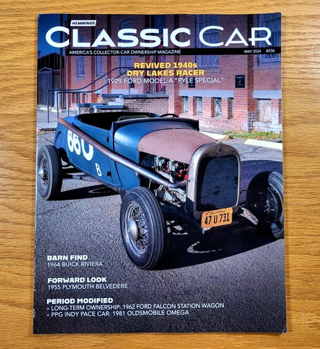 Classic car magazine back - magazine,