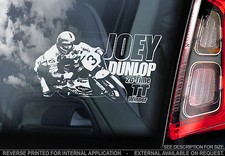 Joey dunlop car - joey, window