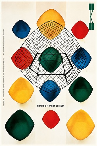 Modern art harry bertoia - art, 🔵