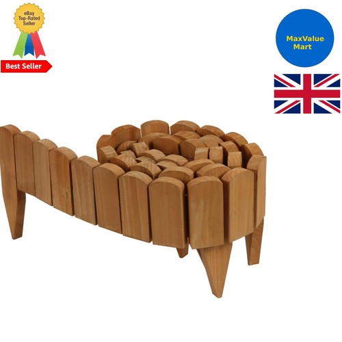Versatile wooden border fence - versatile,
