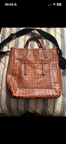 Tula brown leather handbag - leather,
